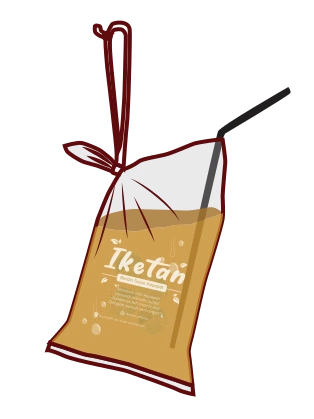 Ilustrasi Es Lemon Tea